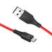 Кабел USB към microUSB BlitzWolf 2A 1.8m