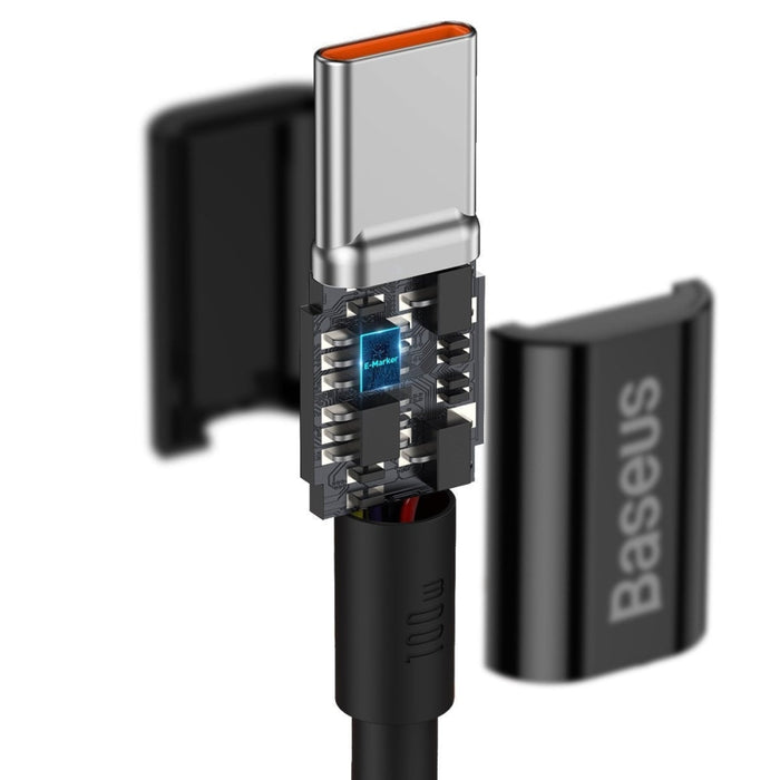 Кабел за зареждане Baseus Superior Series USB-C към USB-C 