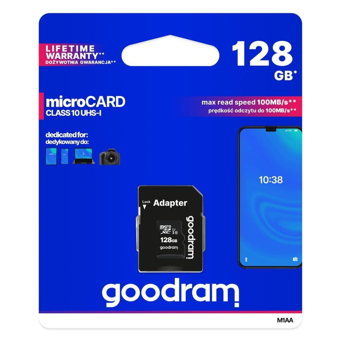 Карта памет microSD Goodram 128GB