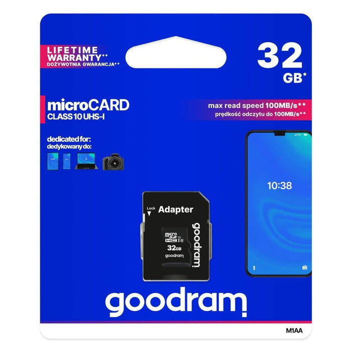 Карта памет microSD Goodram 32GB