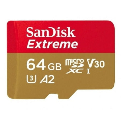 Карта памет SanDisk Extreme microSDHC 64GB