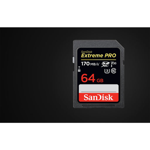 Карта памет SanDisk Extreme Pro SDXC 64GB 170/90 MB/s V30 U3