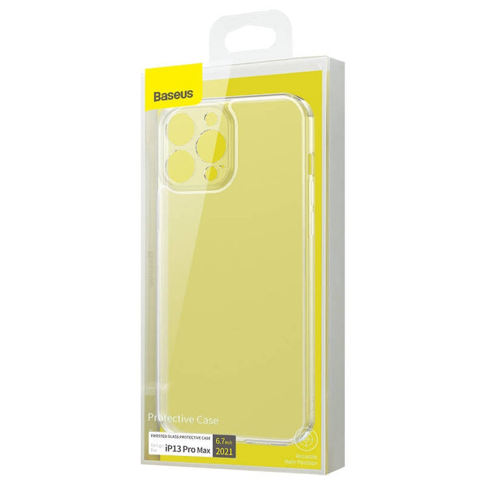 Кейс Baseus Frosted Glass за iPhone 13 Pro Max