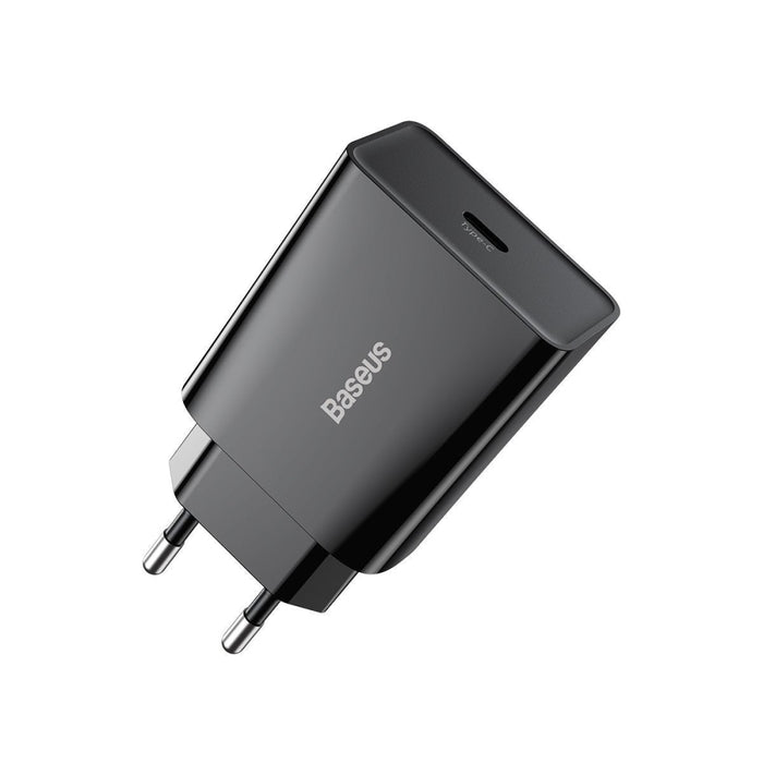 Компактно бързо зарядно устройство Baseus USB USB-C 20W