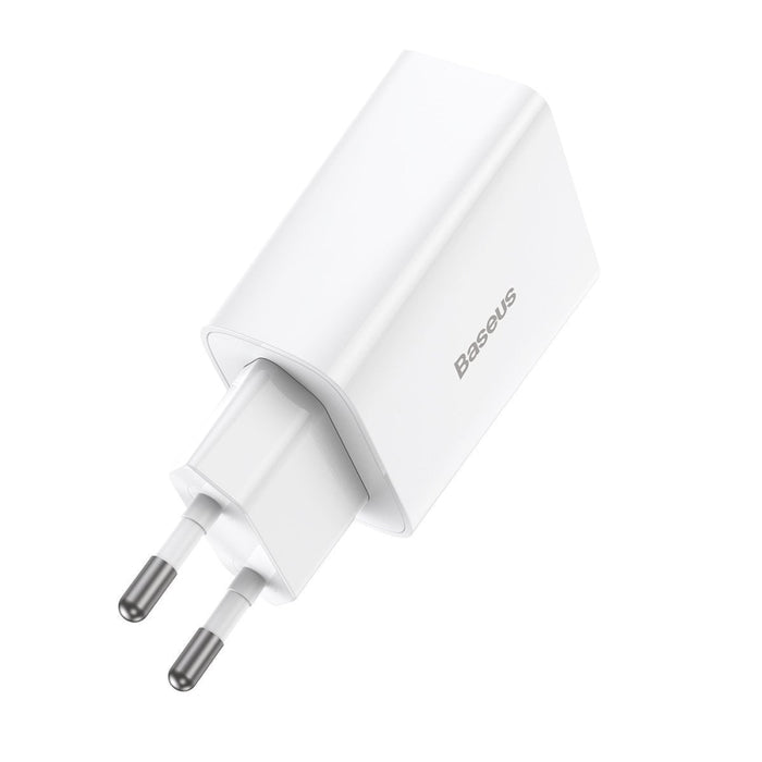 Компактно бързо зарядно устройство Baseus USB USB-C 20W