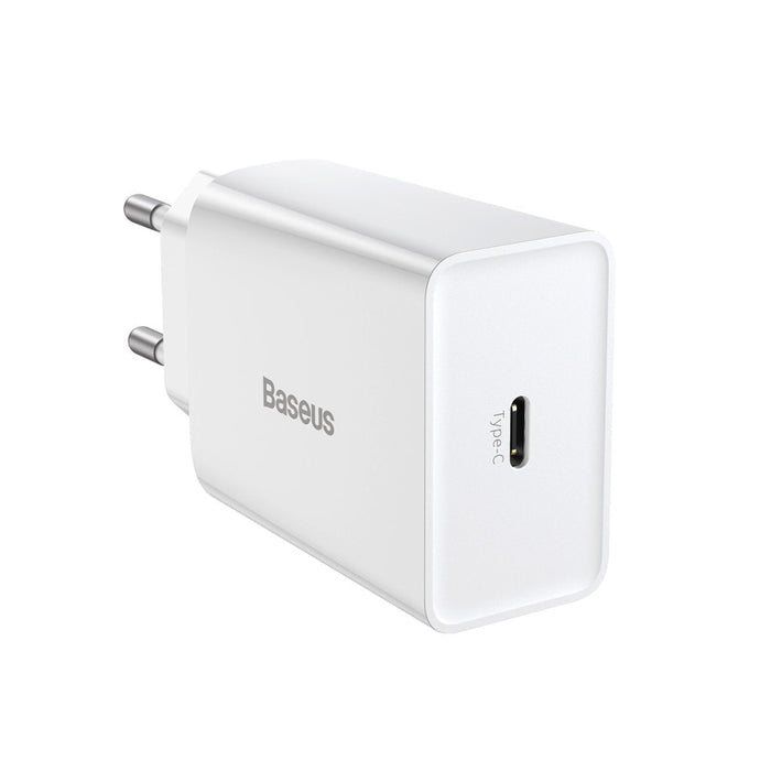 Компактно бързо зарядно устройство Baseus USB USB-C 20W