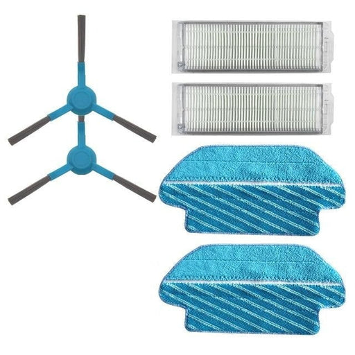 Комплект 7 броя резервни части за прахосмукачки-моп робот 
