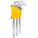 Комплект Г-образни шестограмни ключове Deli Tools EDL3091 