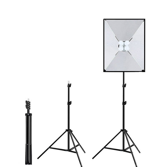 Комплект Puluz Softbox LED 50x70cm статив LED крушка