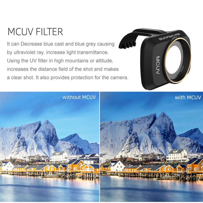 Комплект UV-ND-CPL филтри за обектив за DJI Mavic Mini/Mini 