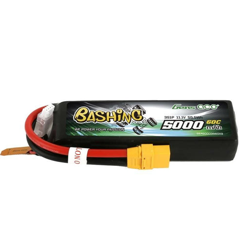 LiPo Батерия Gens Ace Bashing 5000mAh 11.1V 3S1P 60C XT90