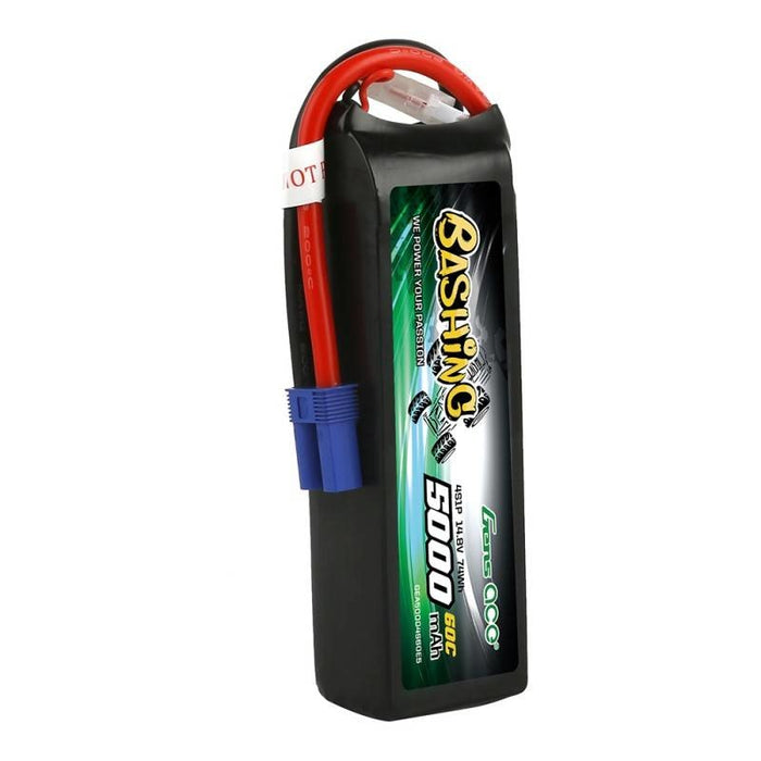 LiPo Батерия Gens Ace Bashing 5000mAh 14.8V 4S1P 60C EC5