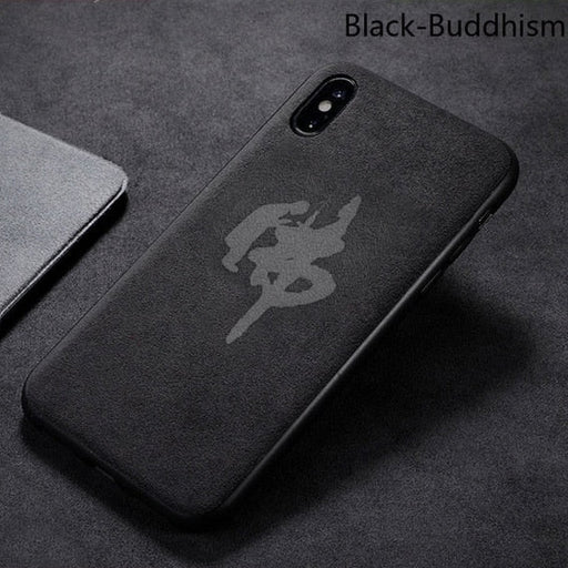 Луксозен калъф от Алкантара кожа за iPhone 7/8