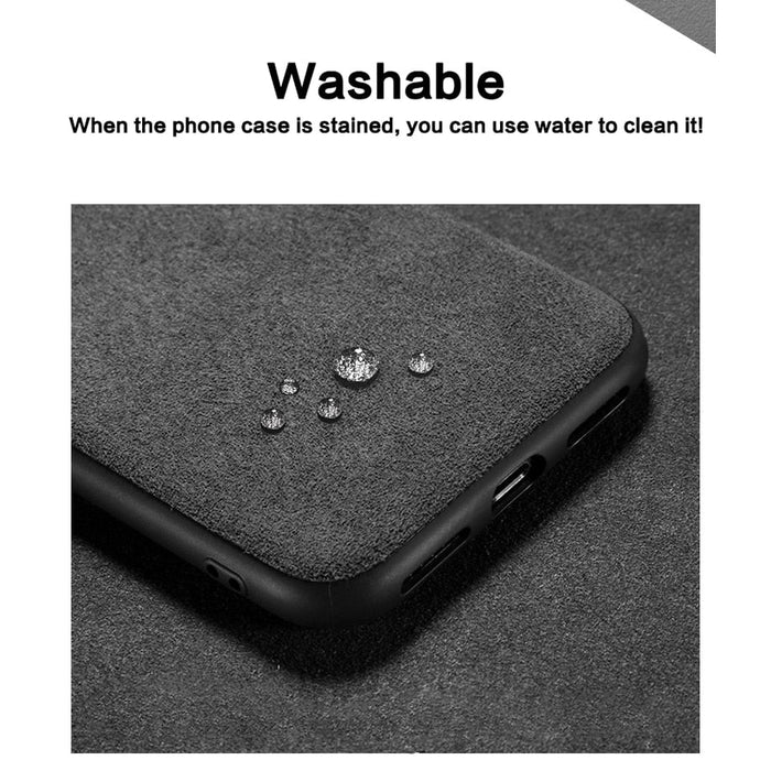 Луксозен калъф от Алкантара кожа за iPhone 7/8