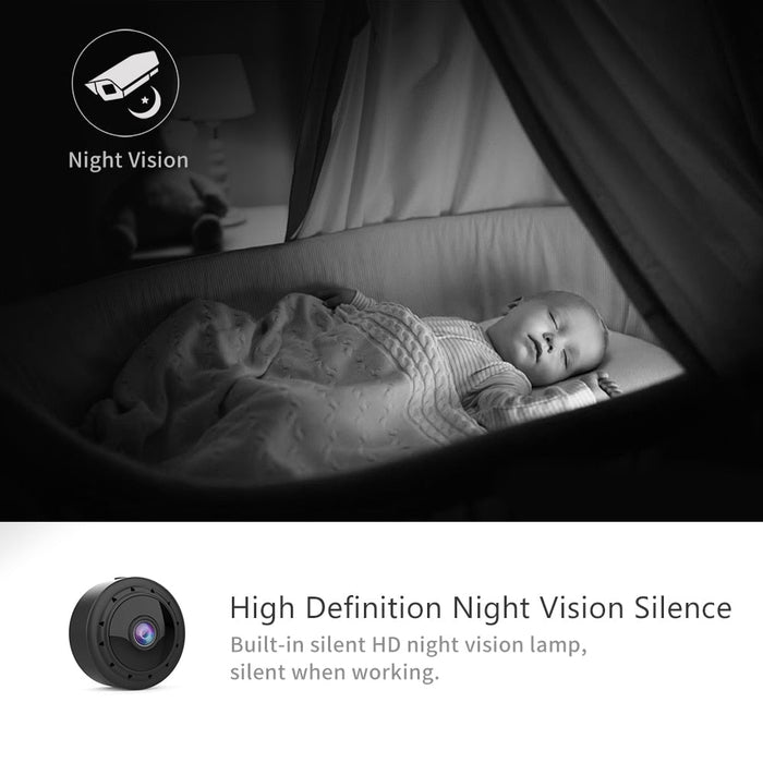 Мини камера 1080P Wifi IP инфрачервена нощно виждане сензор 