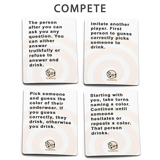 Настолна игра за пиене с карти THESE CARDS WILL GET YOU 