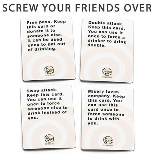 Настолна игра за пиене с карти THESE CARDS WILL GET YOU 