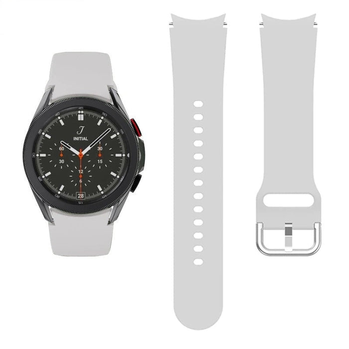 Резервна силиконова каишка за Samsung Galaxy Watch 4, Watch 4 Classic, 46mm, 42mm