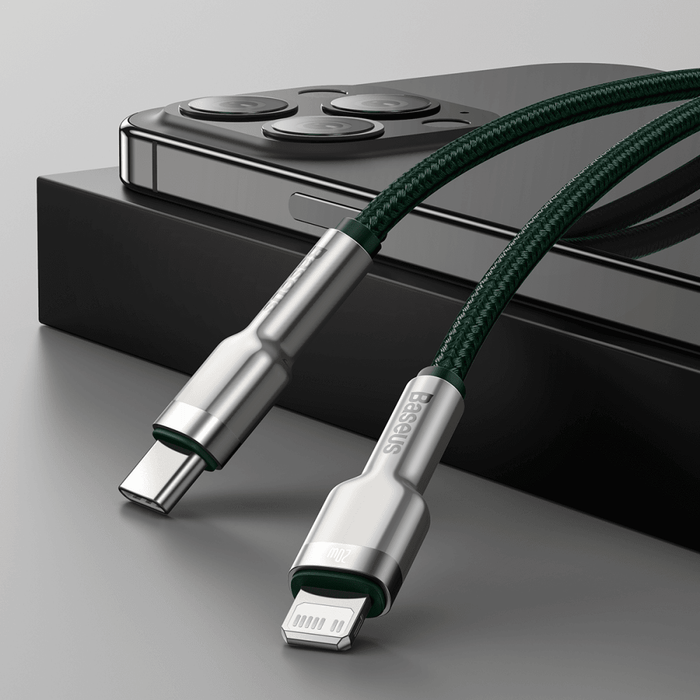 Кабел за зареждане USB - C към Lightning Baseus 2m 20W