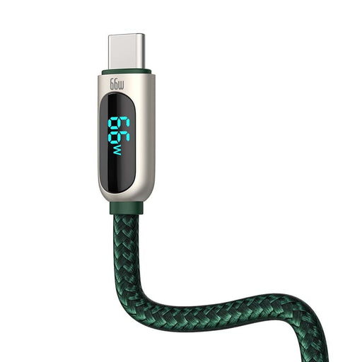 Кабел за зареждане с дисплей USB към USB - C Baseus 66W
