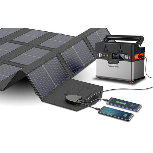 Портативен соларен панел/зарядно устройство Allpowers 100W