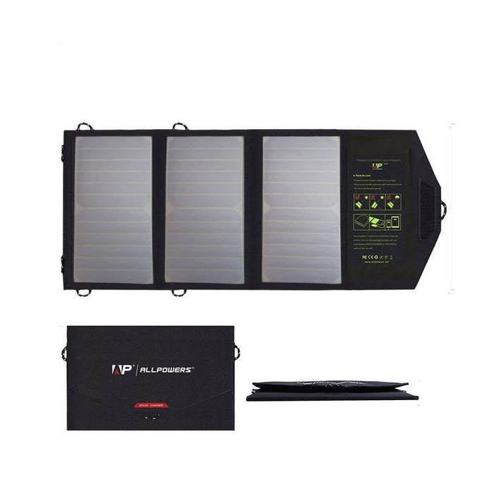 Портативен соларен панел/зарядно устройство Allpowers 21W