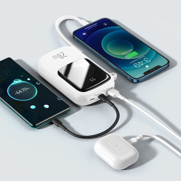 Преносима батерия Baseus Qpow 20000mAh IP USB USB-C 20W с 