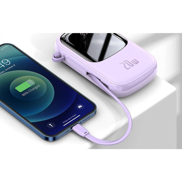 Преносима батерия Baseus Qpow 20000mAh IP USB USB-C 20W с 