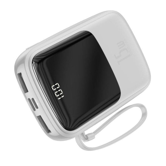 Преносима батерия с USB-C кабел Baseus Qpow 10000mAh 3A 15W