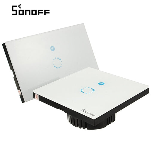 Смарт ключ за стена с тъч контрол Sonoff T1 WiFi LED