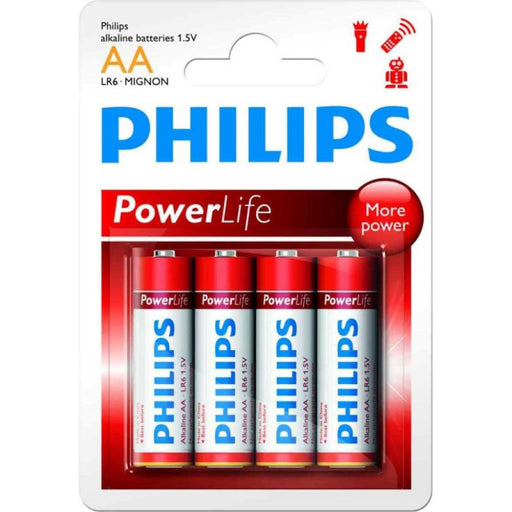 Philips Power Alkaline батерия LR03 AAA 4бр.