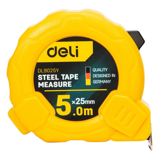 Ролетка Deli Tools EDL9025Y 5m/25mm