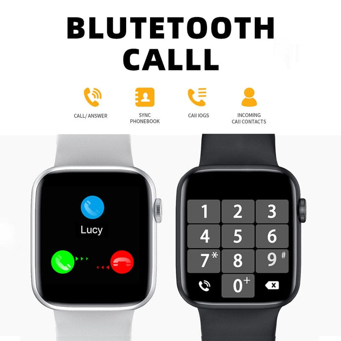 Смарт часовник HQwear HW66 Plus Провеждане на разговори ECG 