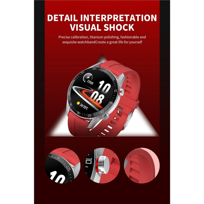 Смарт часовник Vektros VS7 Кръвно налягане Фитнес Тракер ECG