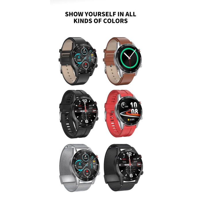 Смарт часовник Vektros VS7 Кръвно налягане Фитнес Тракер ECG