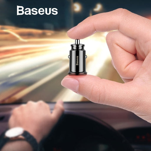 Смарт мини USB зарядно за кола Baseus Quick Charge 4.0+ 5A 