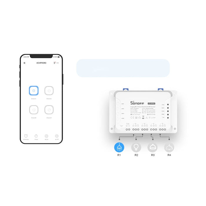 Смарт превключвател SONOFF 4CHPROR3