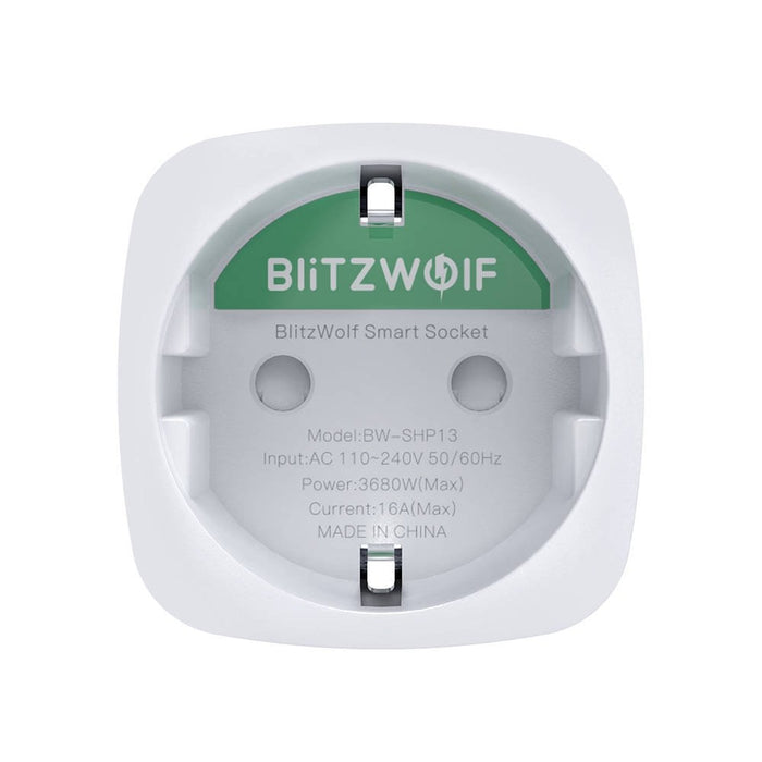 Смарт WiFi контакт Blitzwolf BW-SHP13 3680W