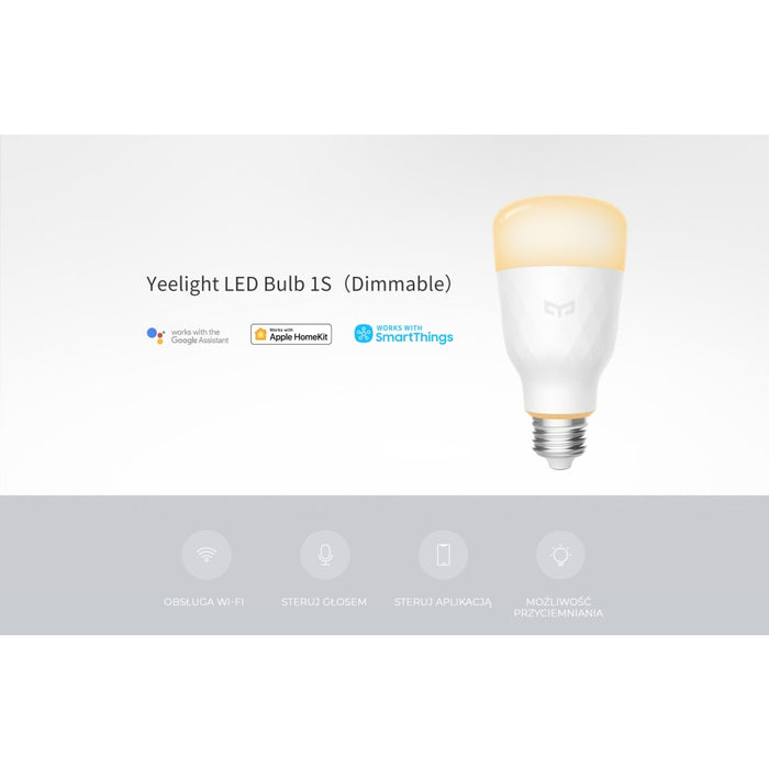 Смарт енергоспестяваща LED крушка Yeelight 1S с възможност 