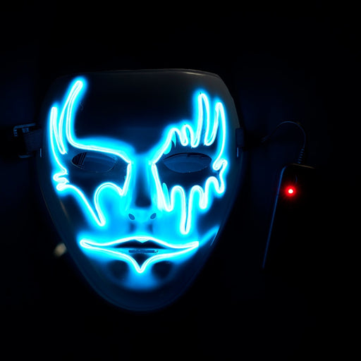 Светеща LED маска Дух