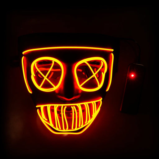 Светеща LED маска Голяма уста