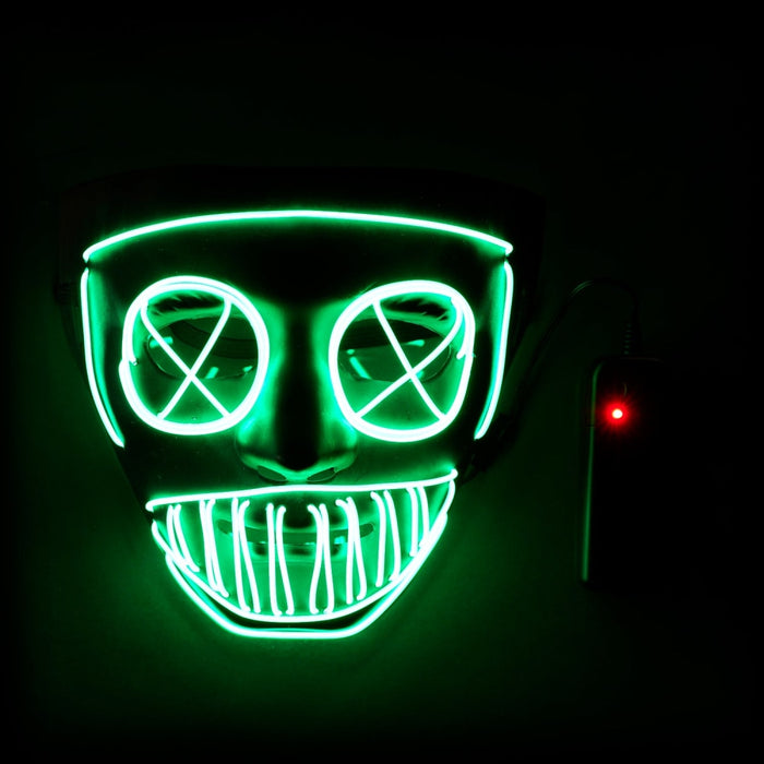 Светеща LED маска Голяма уста