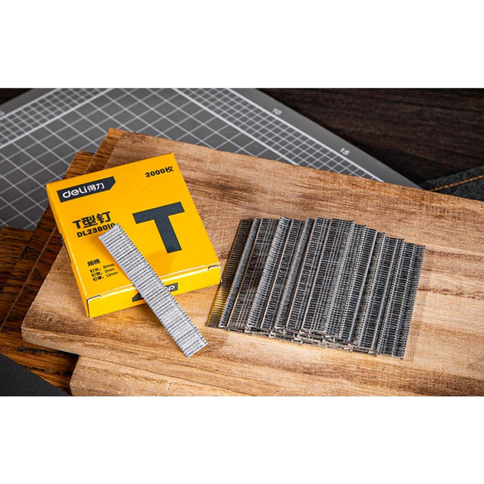 Телчета тип Т Deli Tools 2000бр