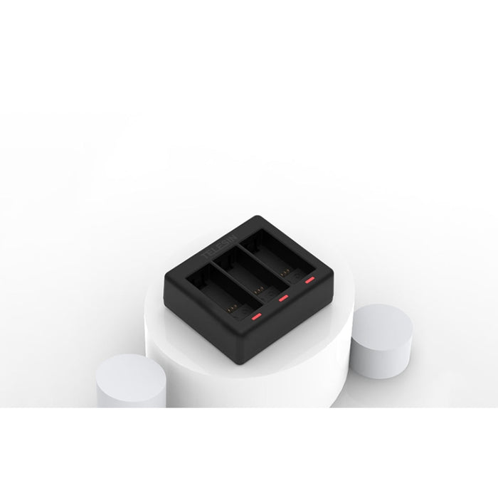 TELESIN Триканално зарядно устройство за GoPro Hero 9/10 