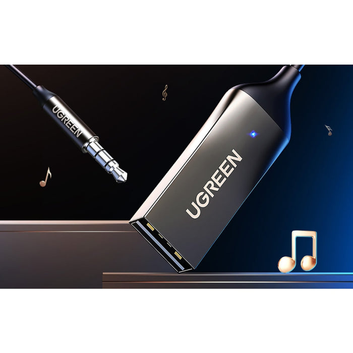 UGREEN CM309 Bluetooth аудио рисийвър 5.0 USB AUX