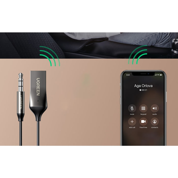 UGREEN CM309 Bluetooth аудио рисийвър 5.0 USB AUX