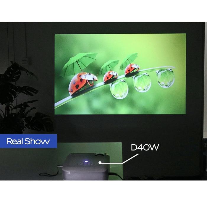 Ултралек мини преносим дигитален LCD проектор за дома