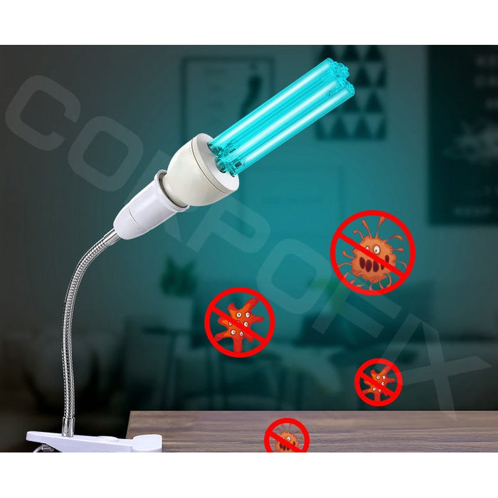 Ултравиолетова бактерицидна UV Лампа със стандартен цокъл 