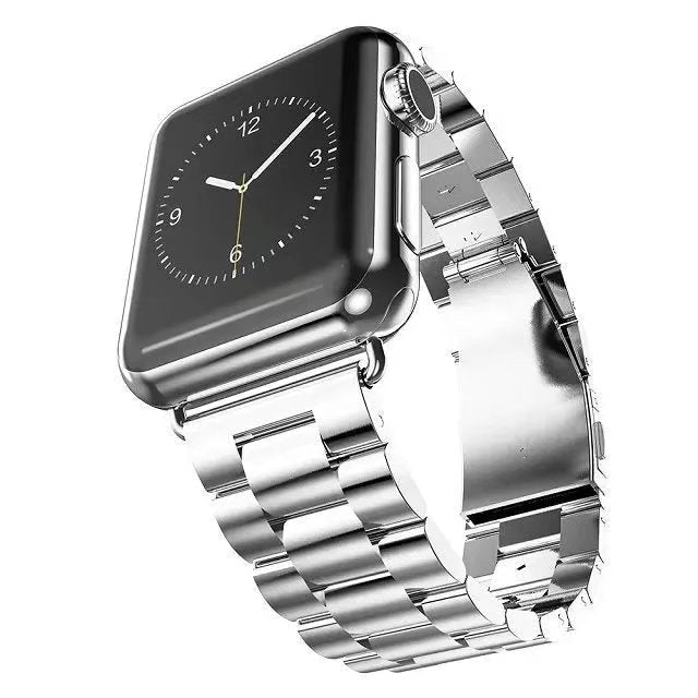Верижка от неръждаема стомана и керамика за Apple Watch 