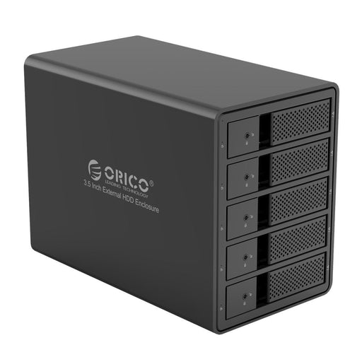 Външна кутия за хард диск Orico HDD 3,5 инча 5 раздела USB 